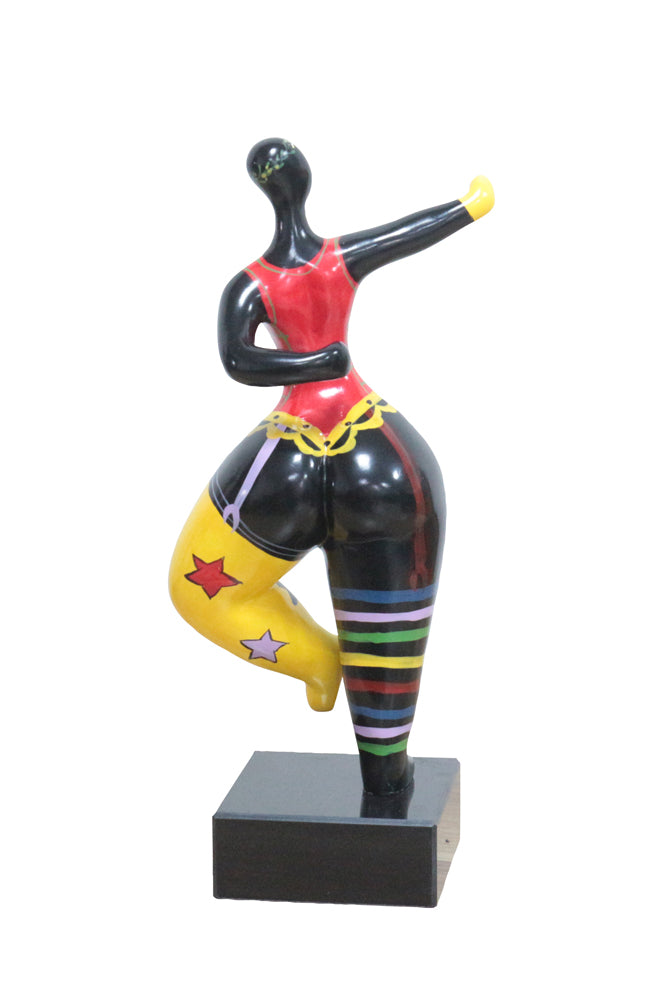 Skulptur Hommage an Niki de Saint Phalle Nana Stil Balance
