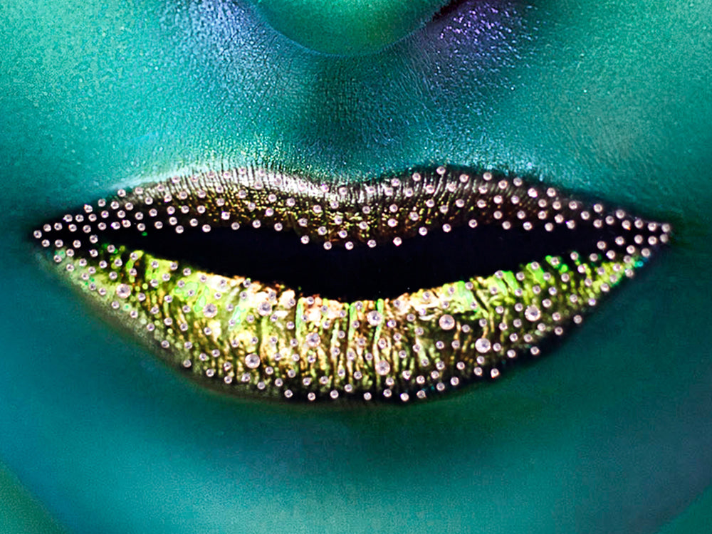 Tableau en verre raffiné Galactica