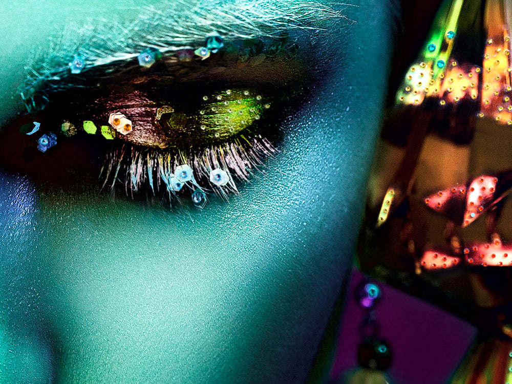 Tableau en verre raffiné Galactica