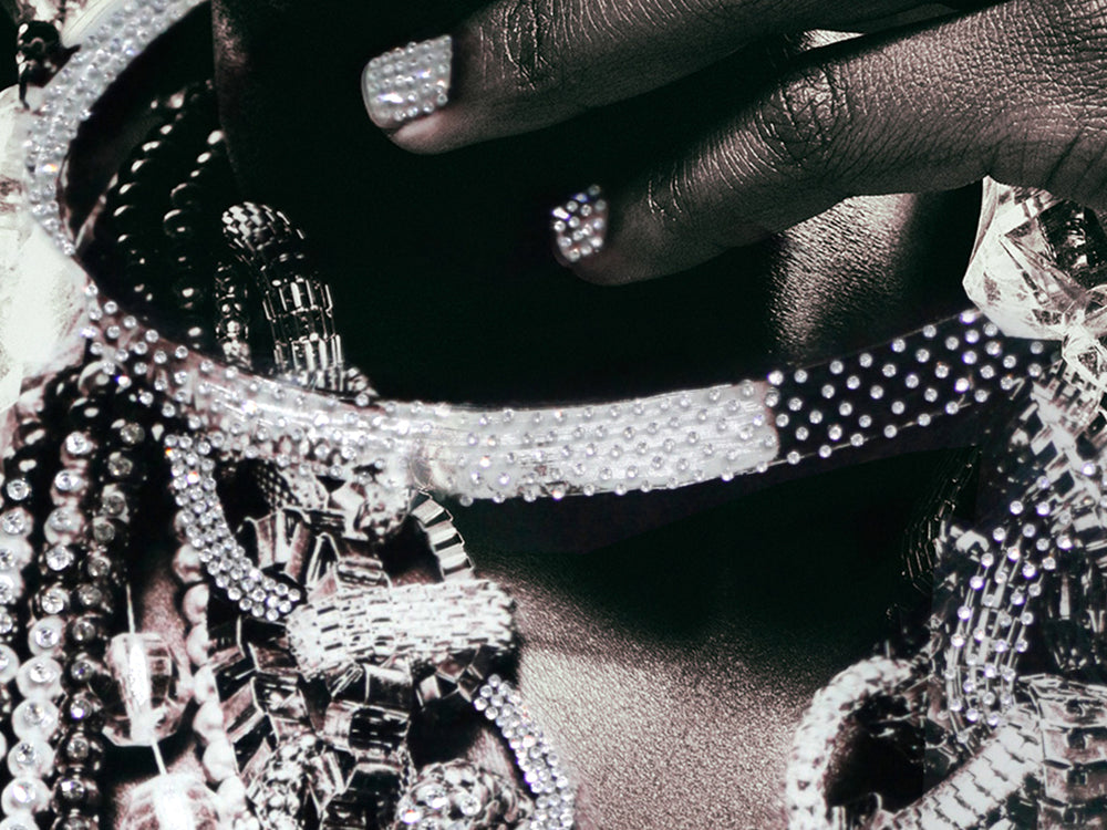 Beauty with Chain Jewelry