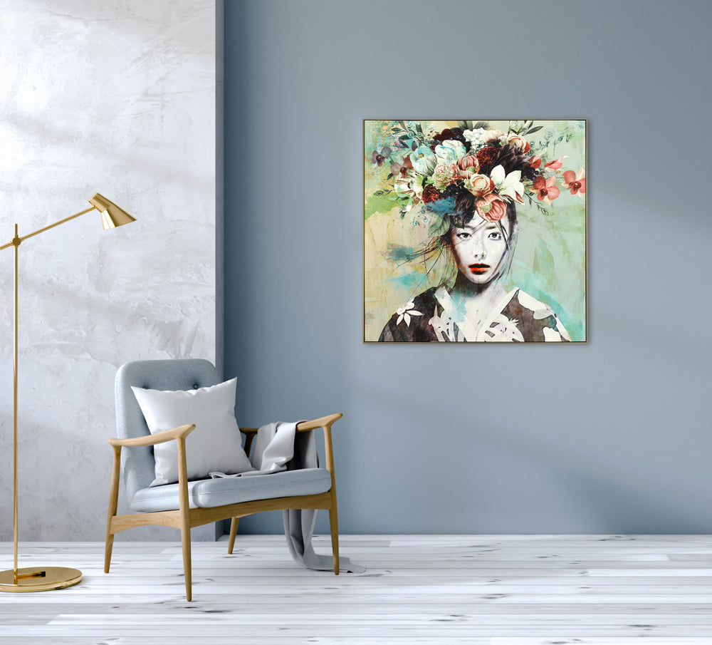 Painting Beauty with Exotic Floral Decoration