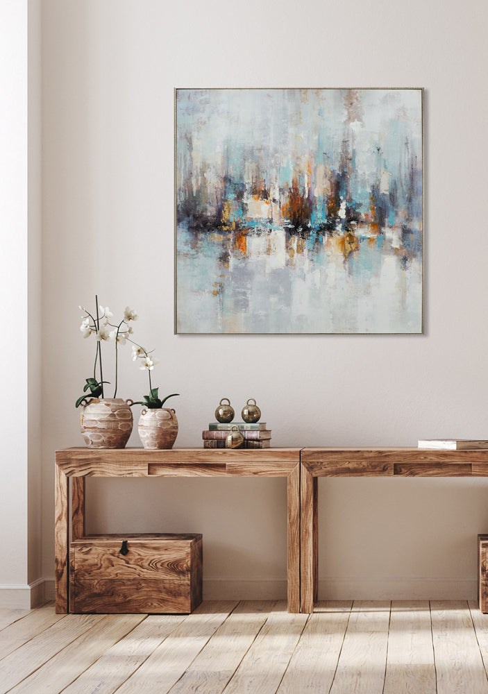 Gemälde Feuer und Eis