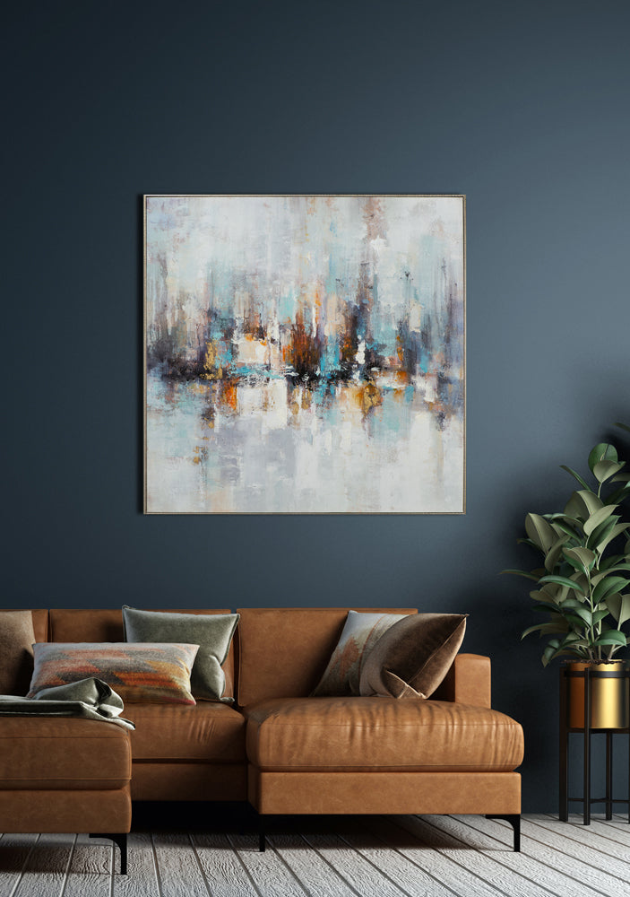 Gemälde Feuer und Eis