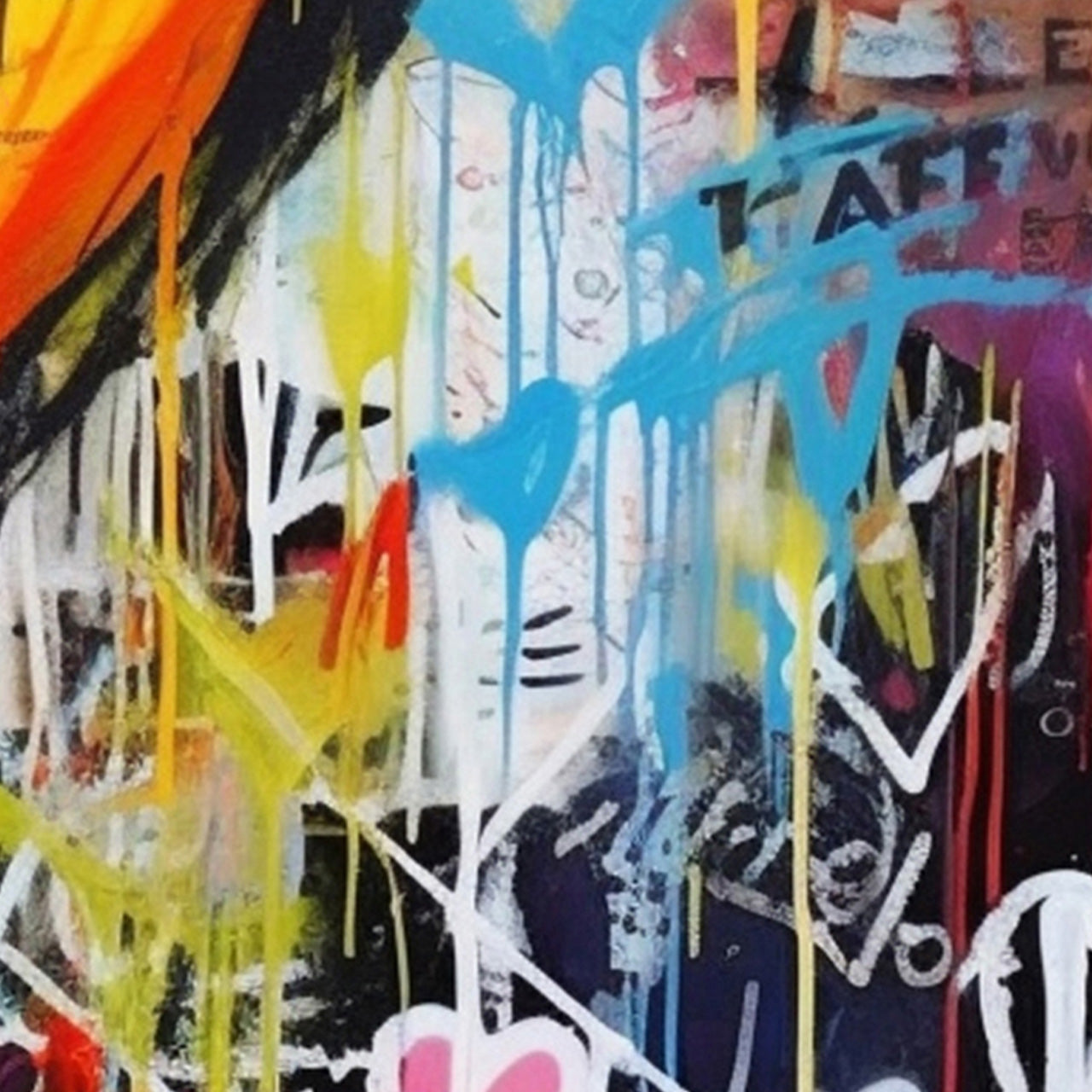 tableau en verre plein d'amour