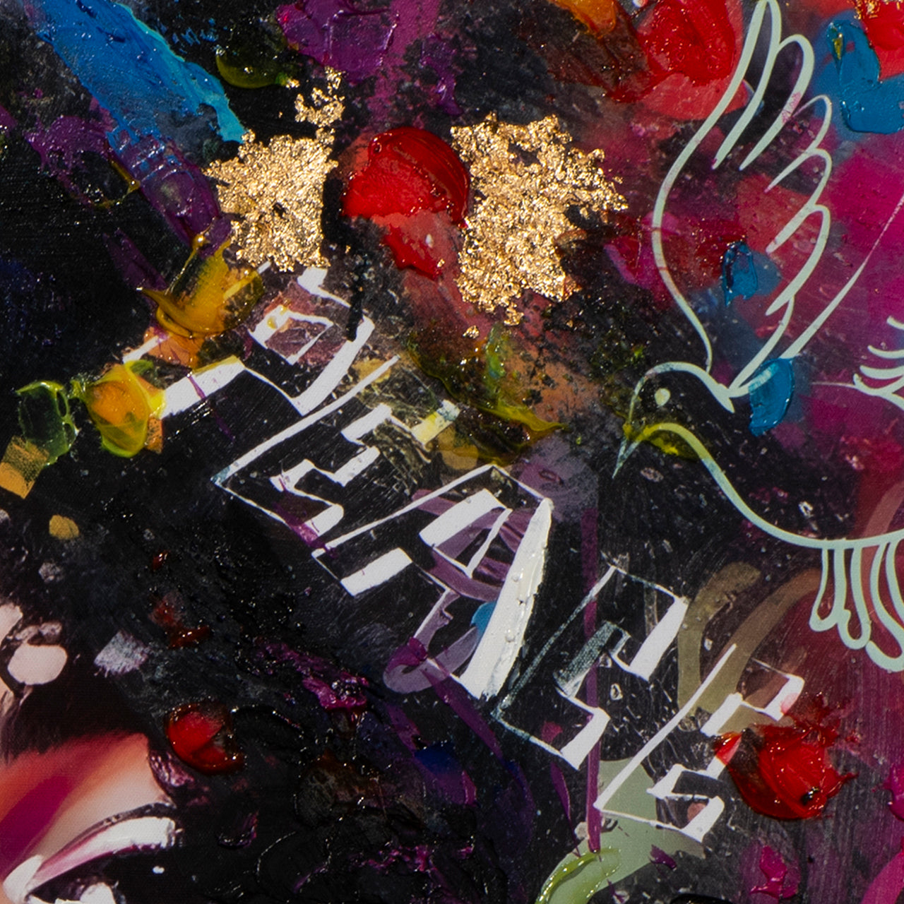 peinture Rockstyle colorée