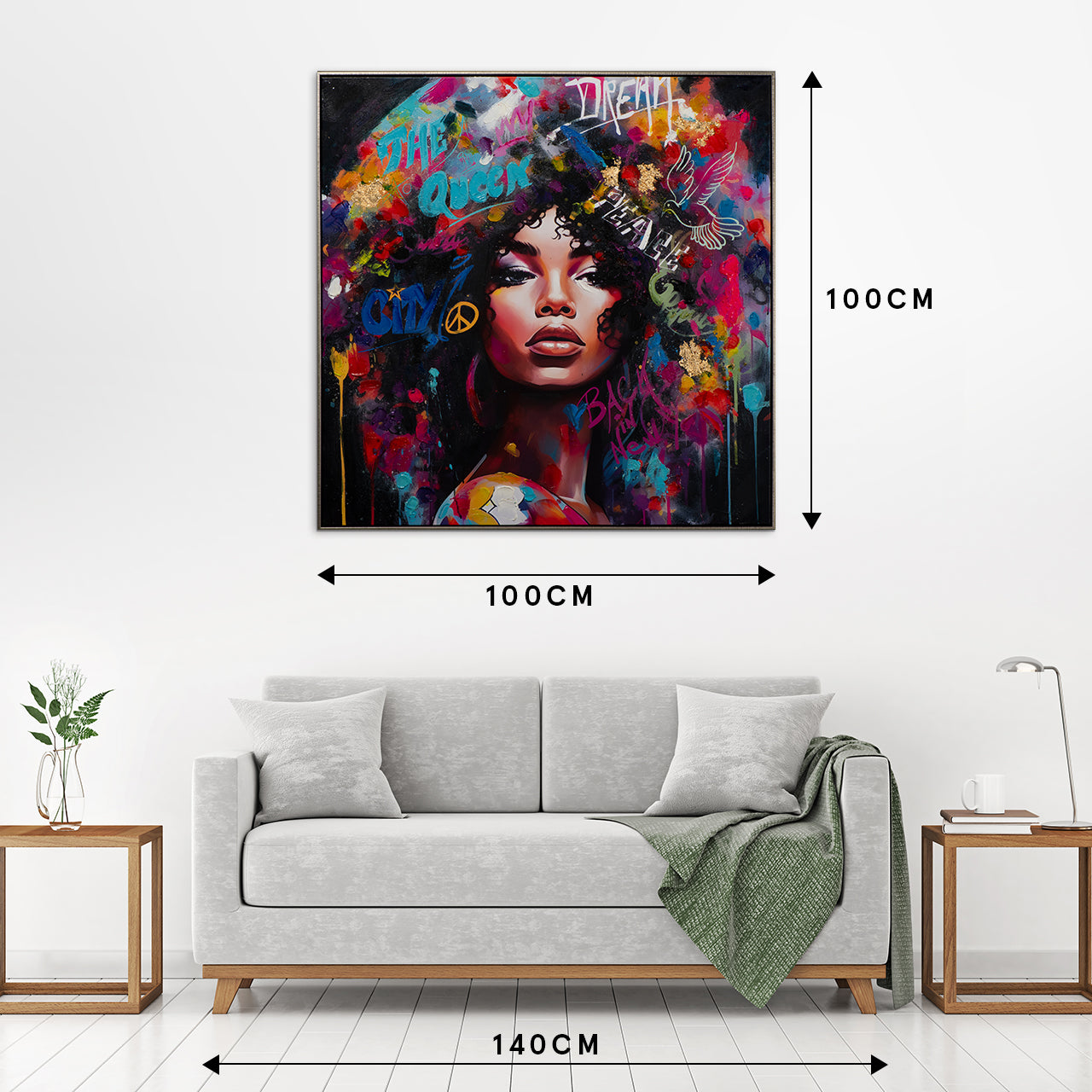 peinture Rockstyle colorée