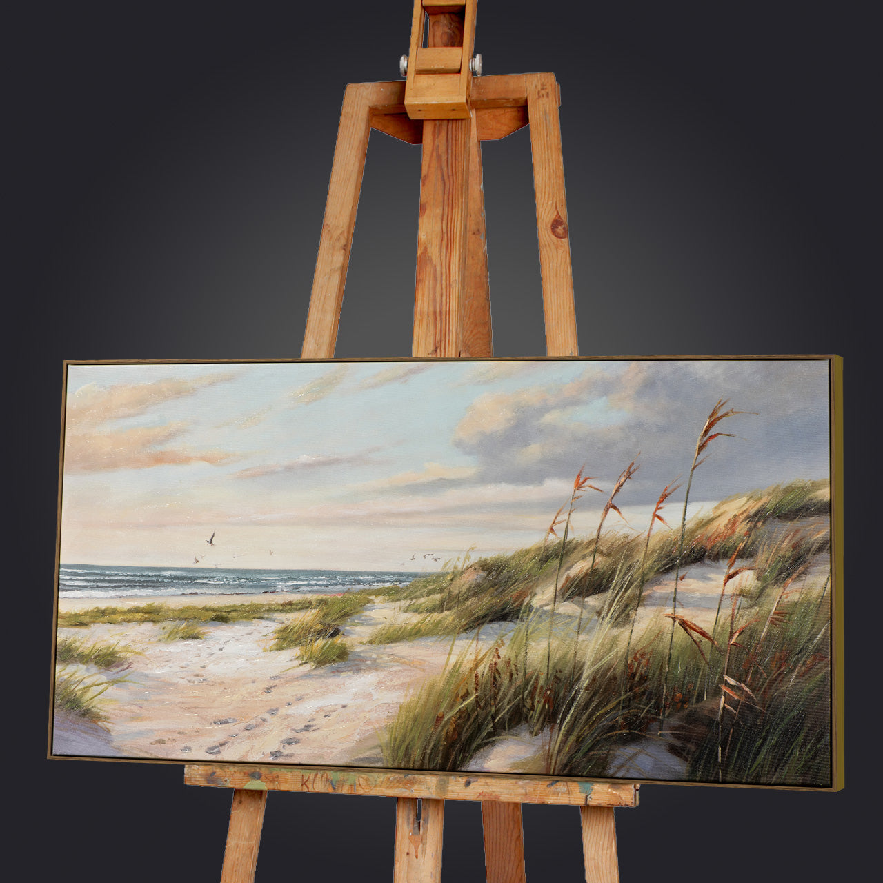 dunes au crépuscule