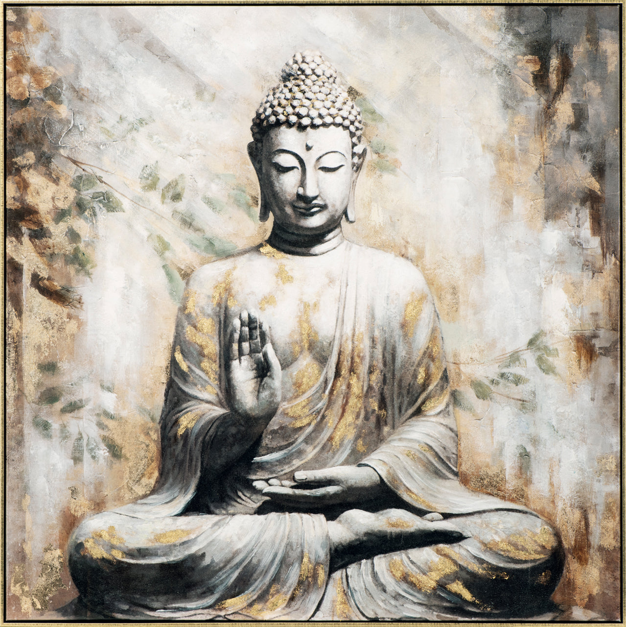 peinture Bouddha Zen