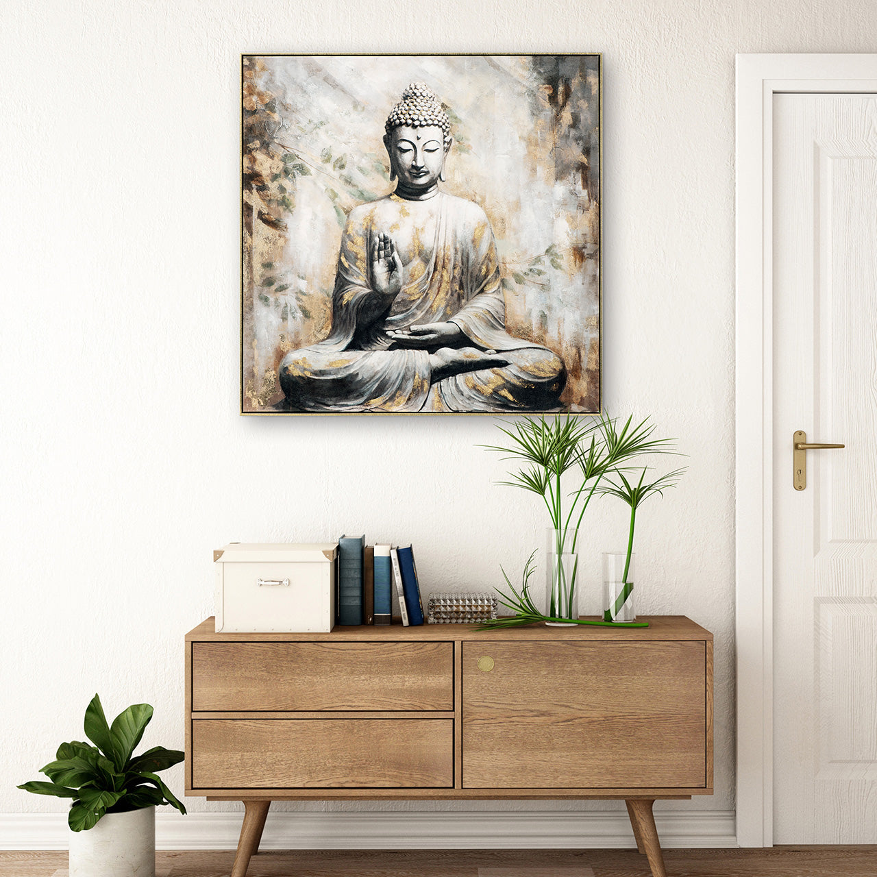 peinture Bouddha Zen