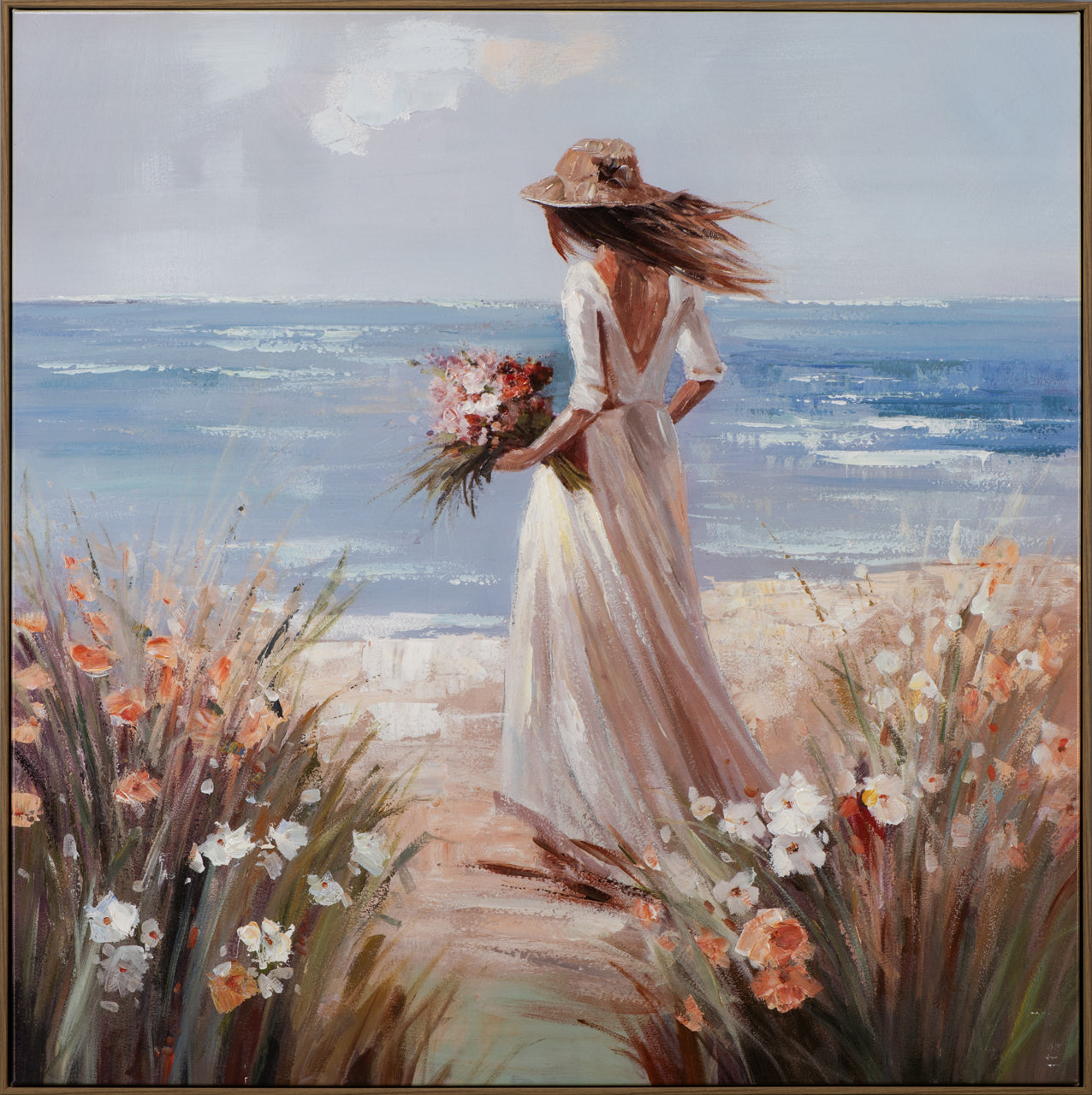 peinture Été au bord de la mer