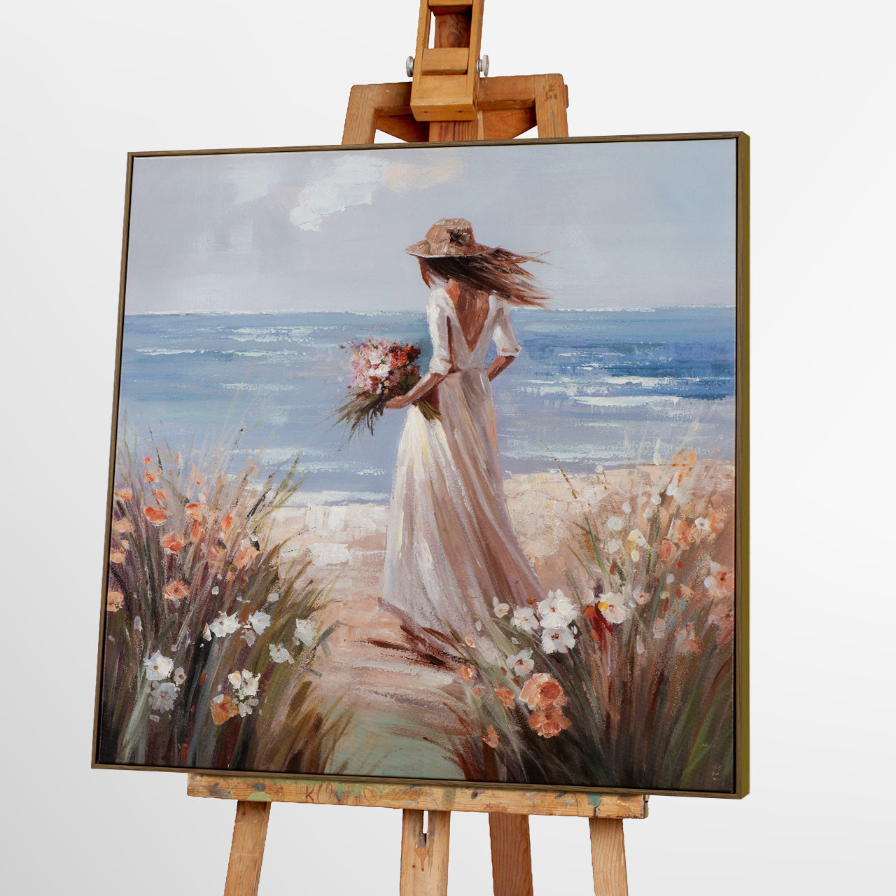 peinture Été au bord de la mer