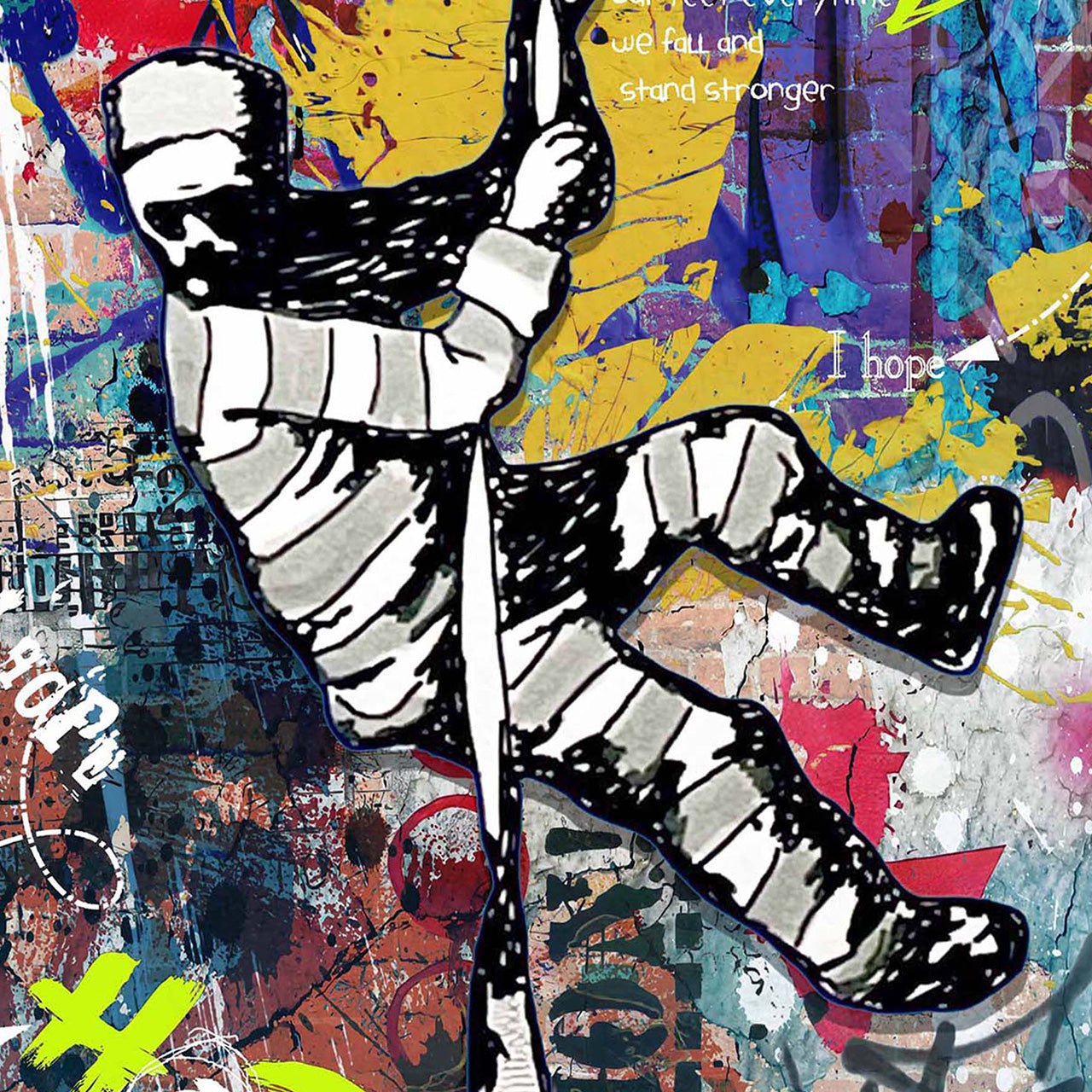 peinture Évadez-vous !