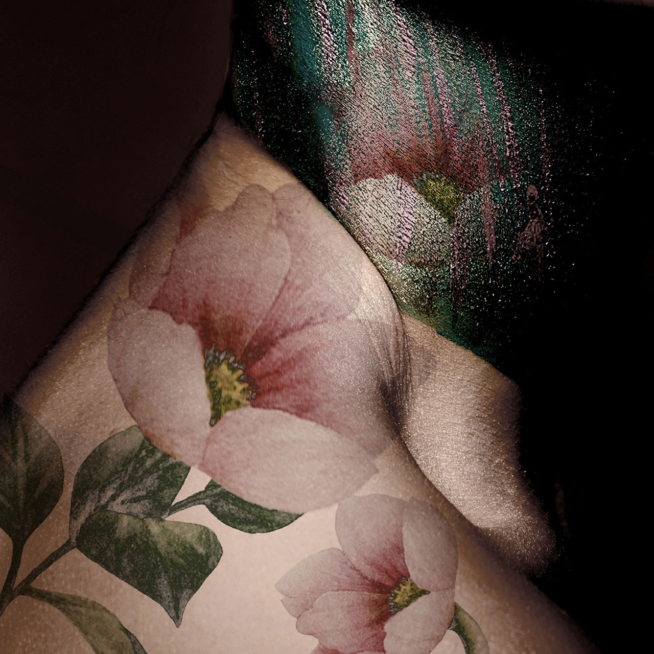 glass picture Lady of Roses