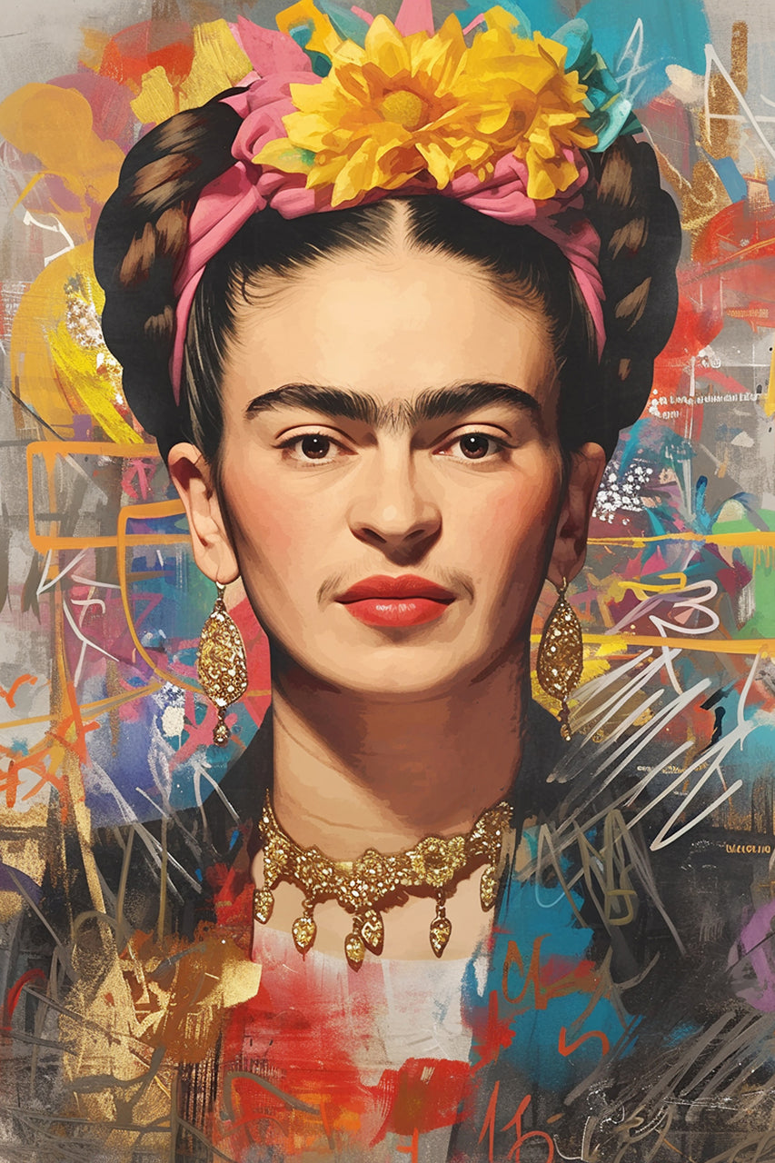 tableau en verre Flair mexicain coloré