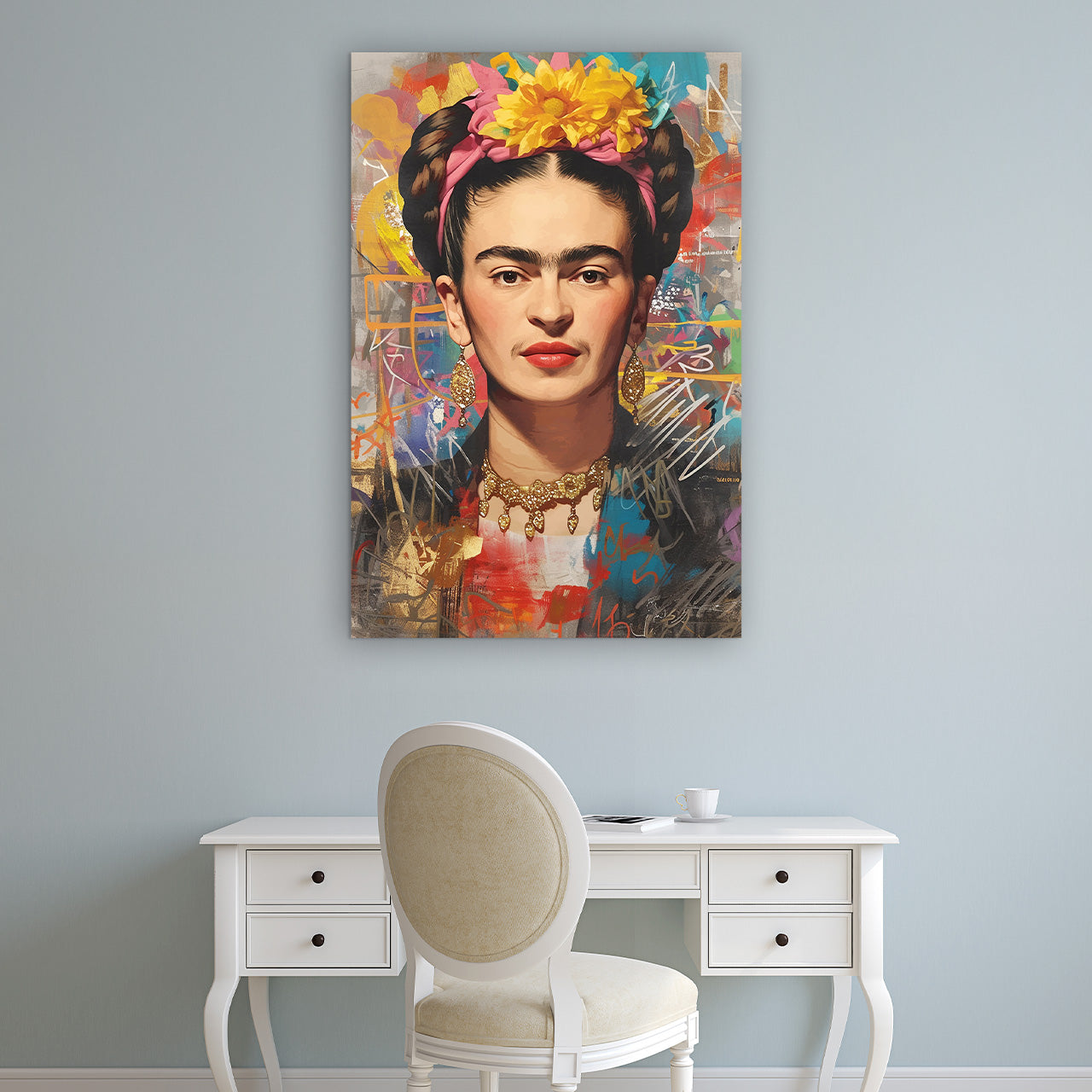 tableau en verre Flair mexicain coloré