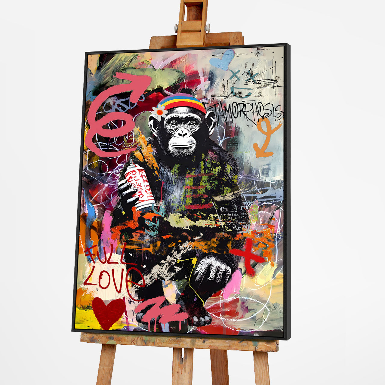 Gemälde Love & Peace!