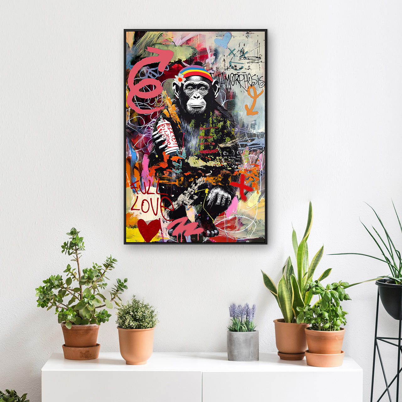 Gemälde Love & Peace!