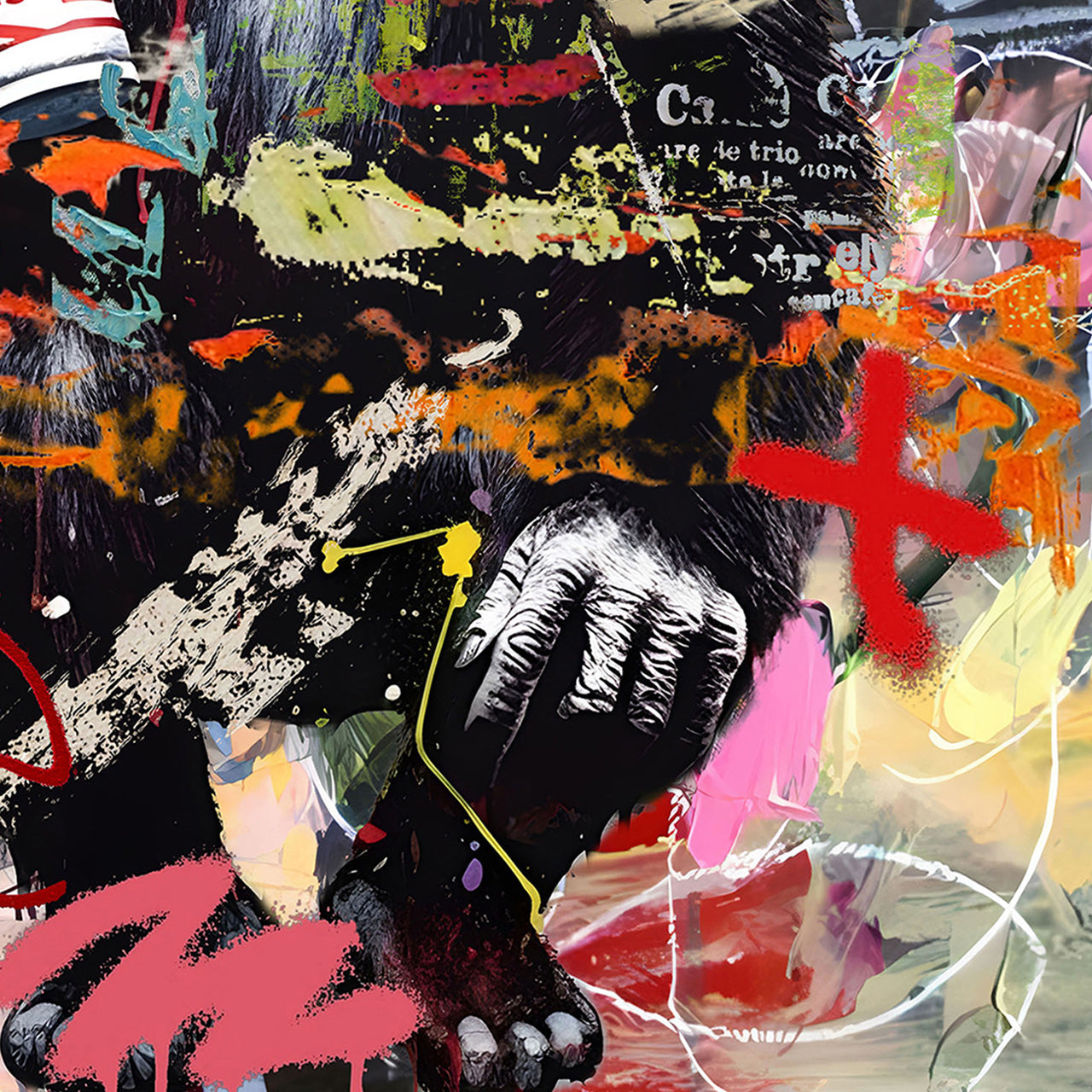 Gemälde Love & Peace!