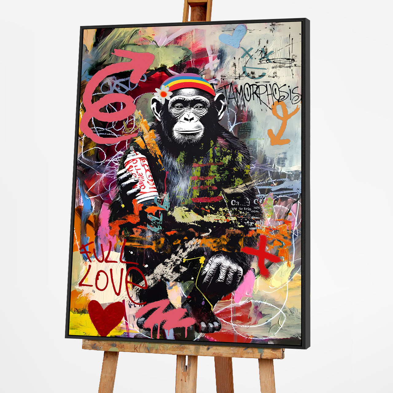 Gemälde Love & Peace!