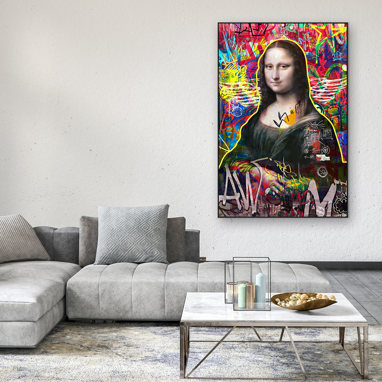 painting Modern Lisa