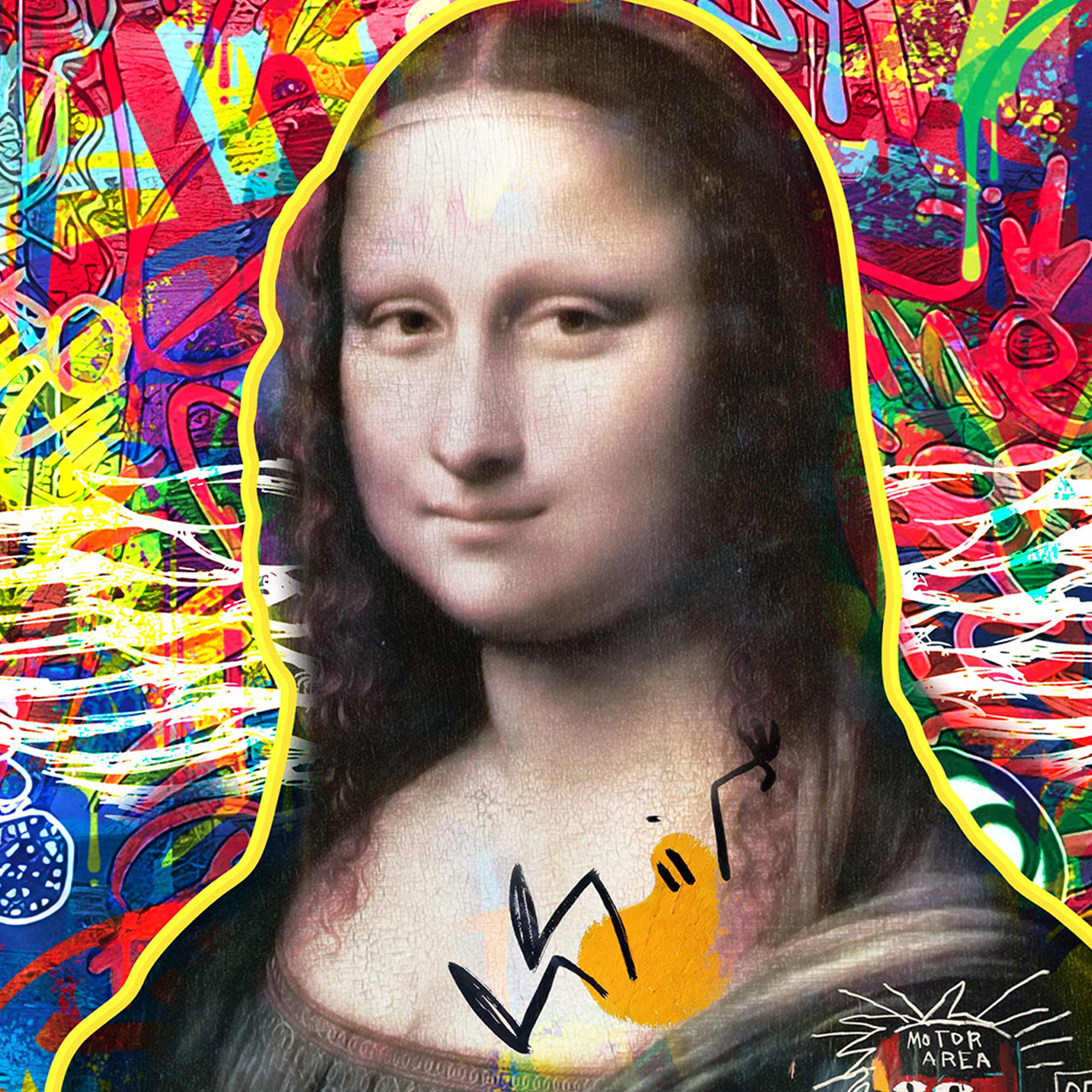 painting Modern Lisa