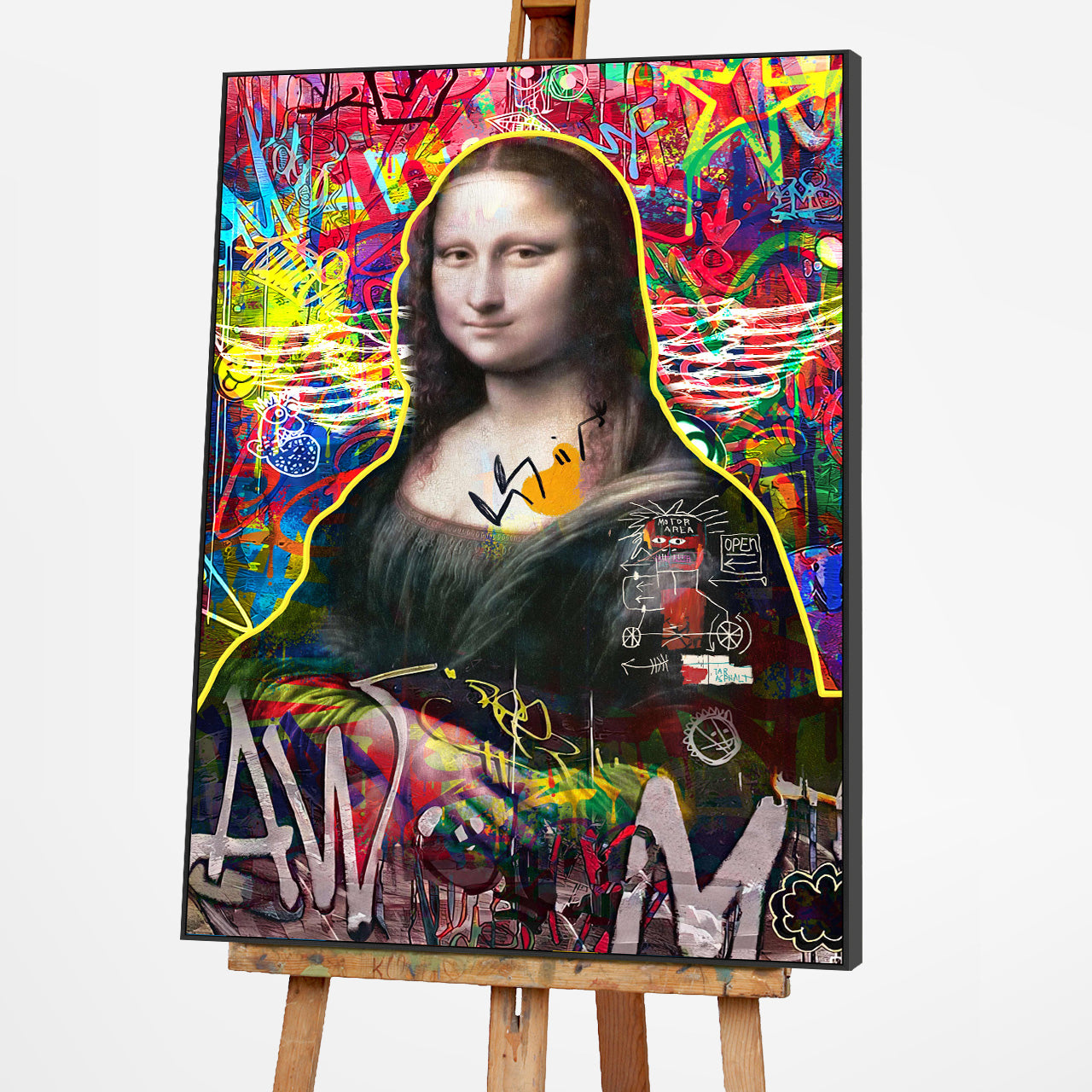 painting Modern Lisa