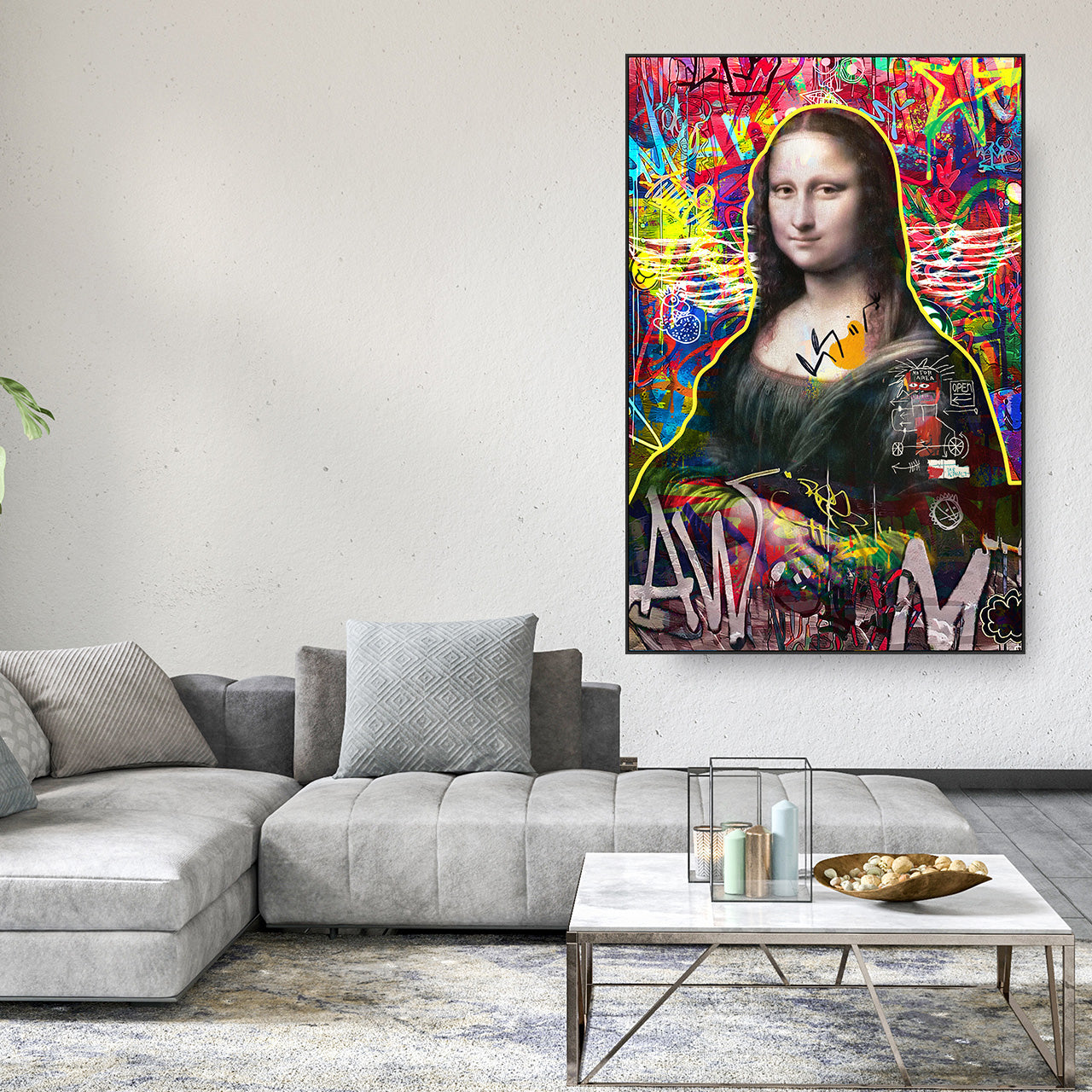 painting Modern Lisa