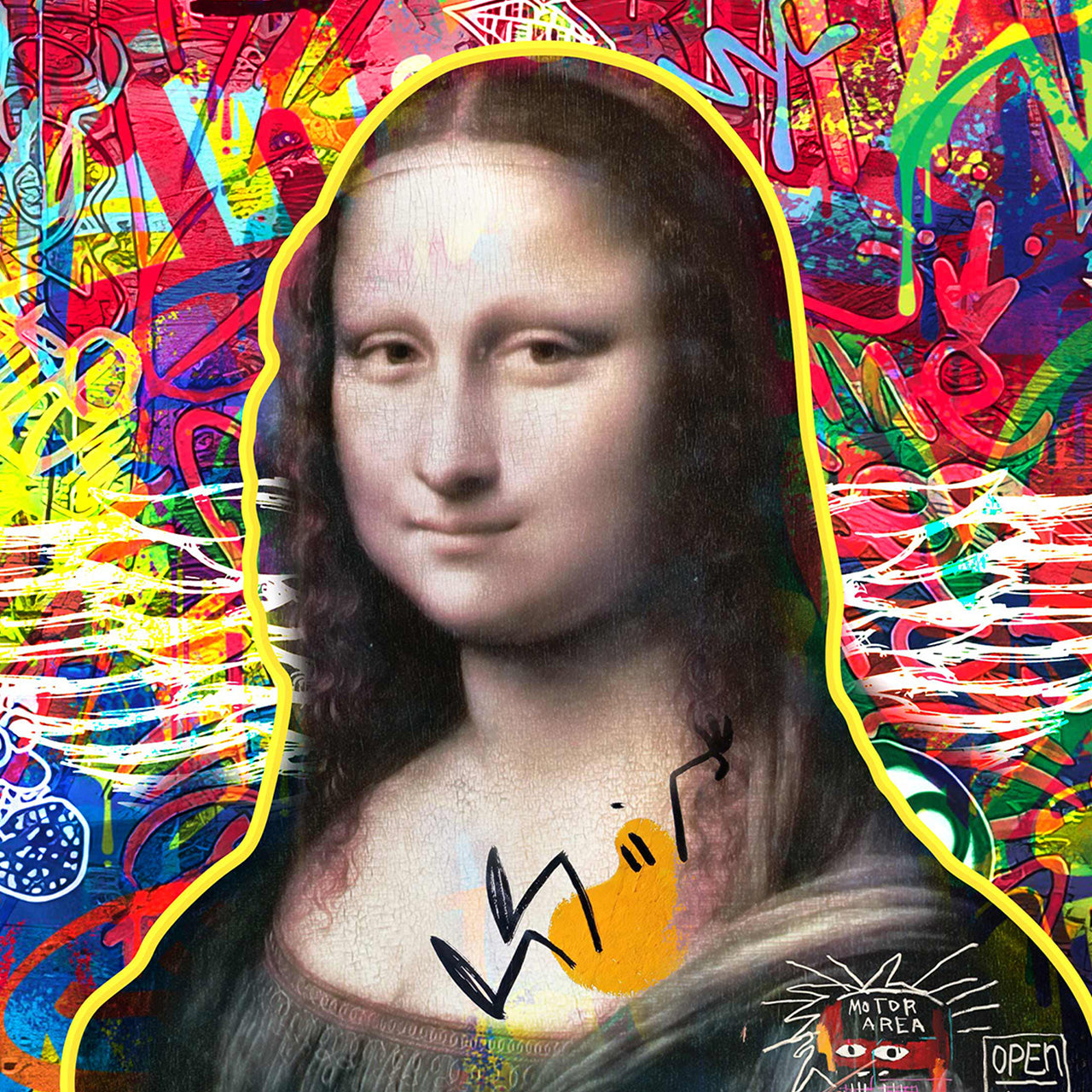 painting Modern Lisa