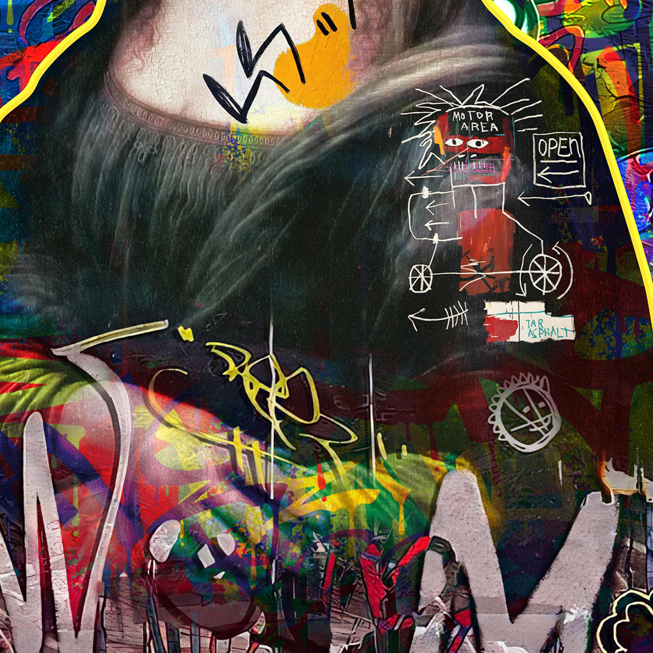 painting Modern Lisa