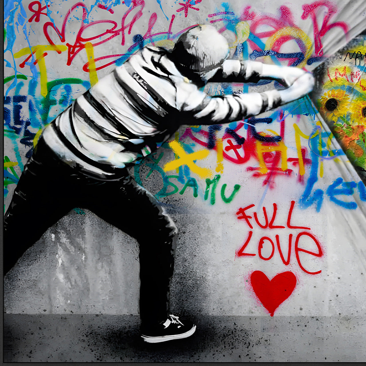 Tirage de peinture !