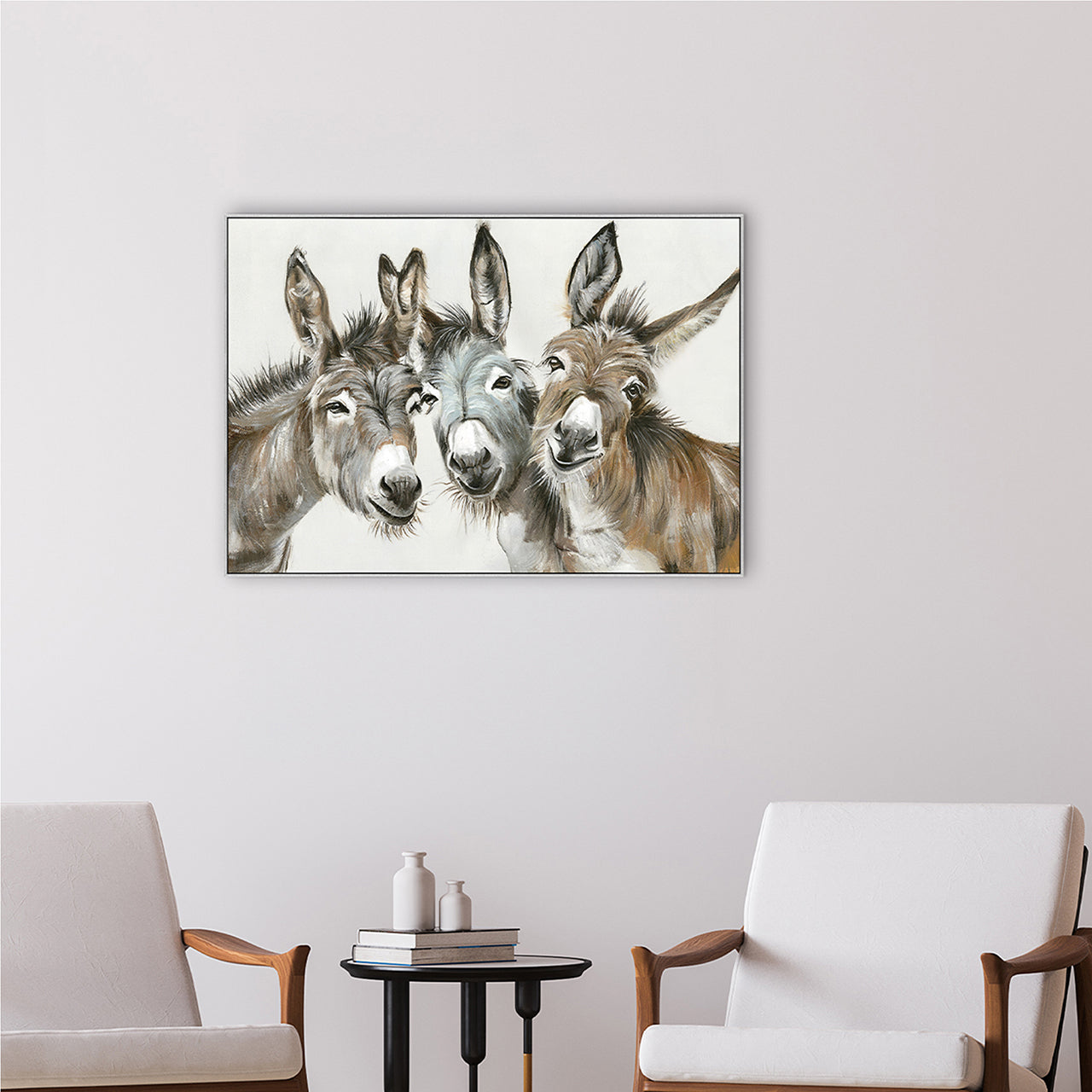 Painting Three Donkeys