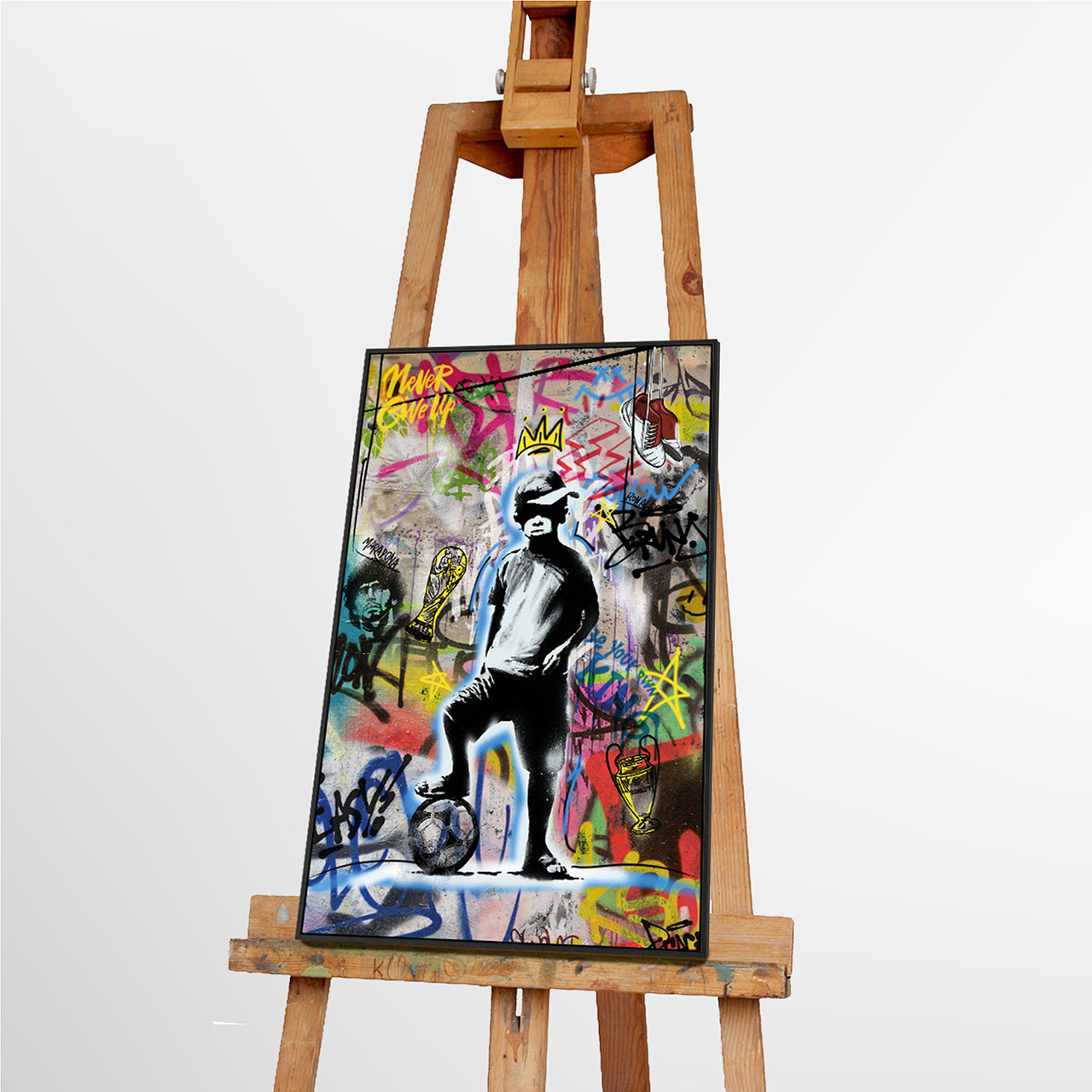 Peinture de football