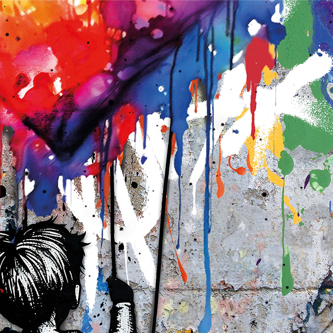 Painting Love Balloon