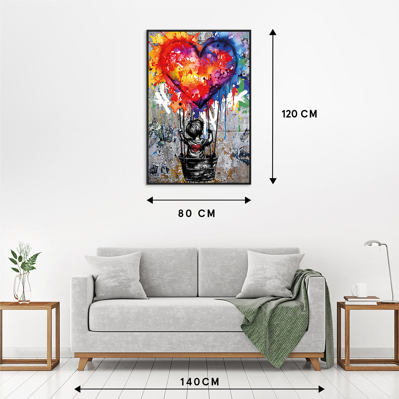 Painting Love Balloon