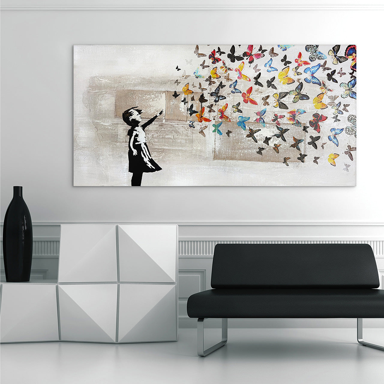 Painting Butterfly Girl
