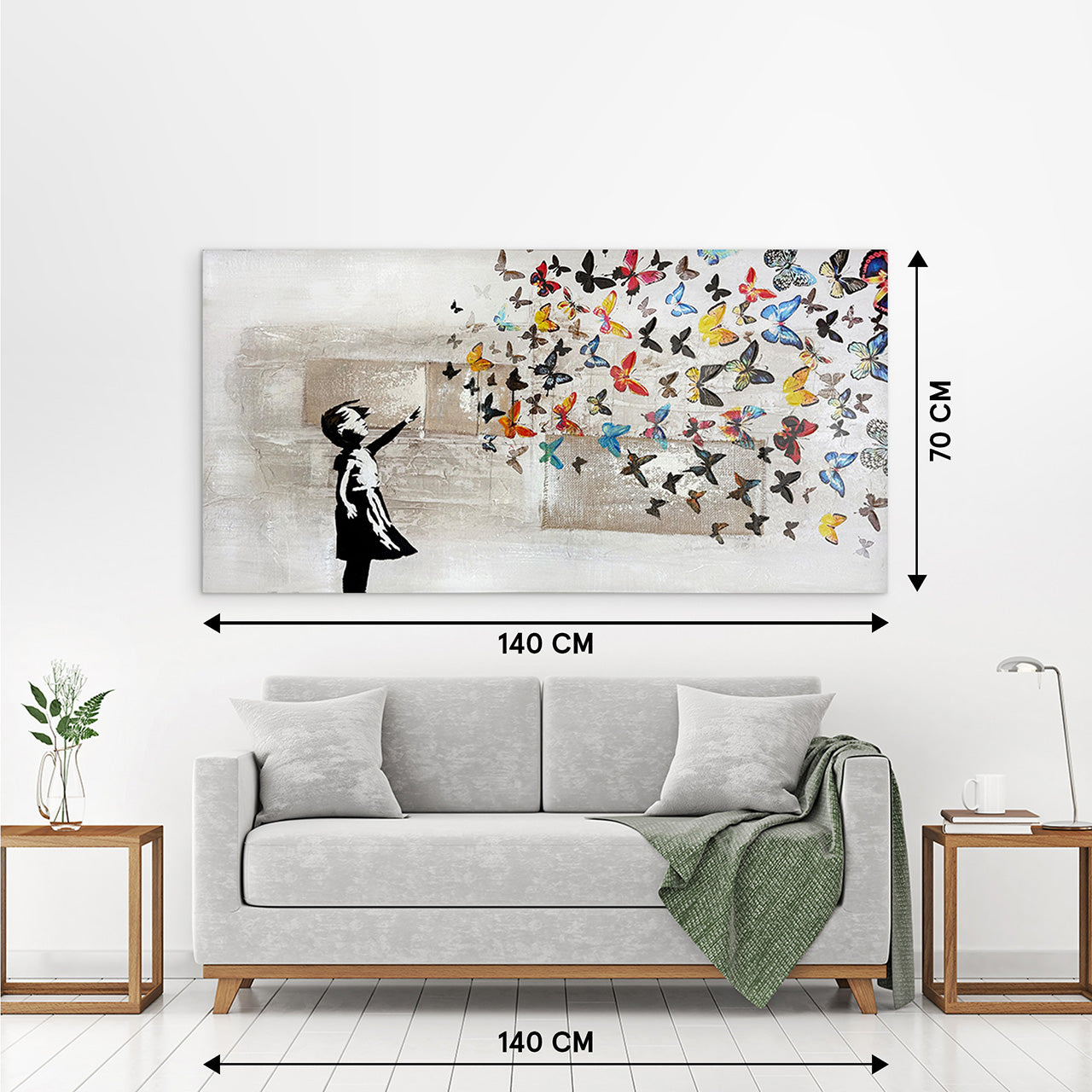 Painting Butterfly Girl
