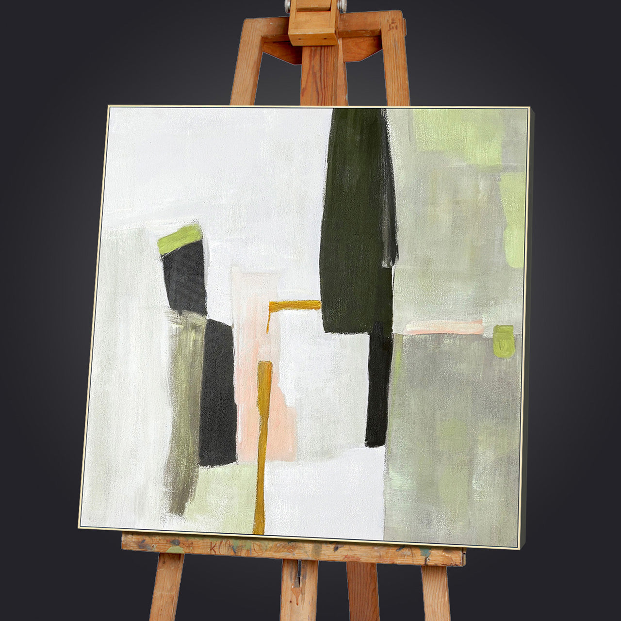 Gemälde Olive Colour Blocks