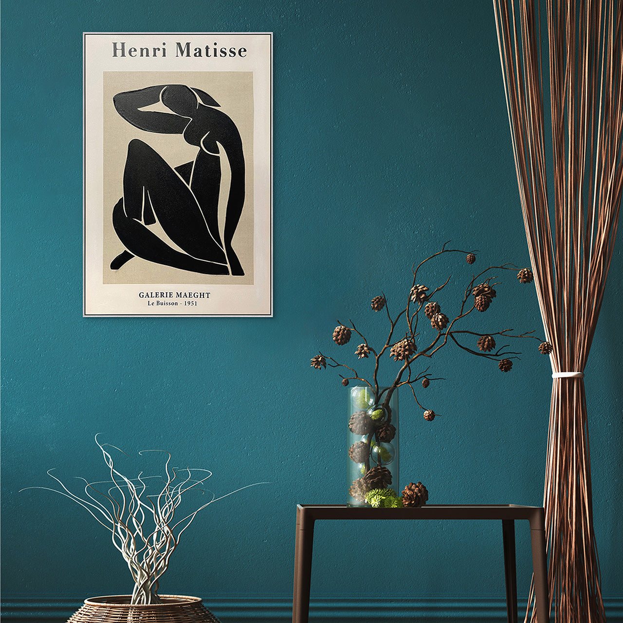 Painting Matisse-inspired Black Nude