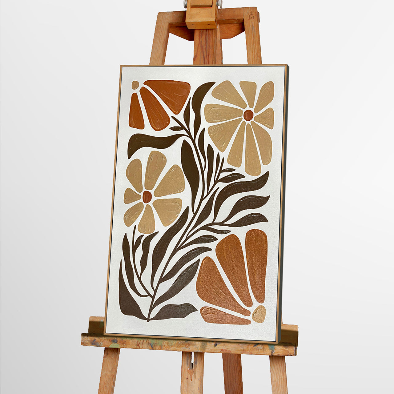 painting Boho Flowers