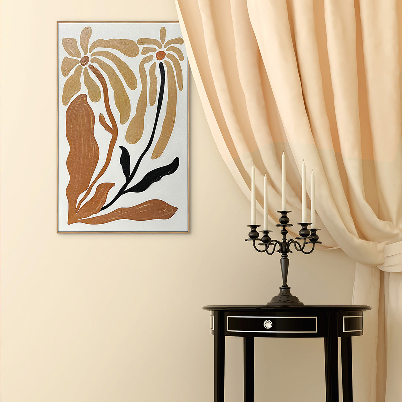 painting Boho Flowers