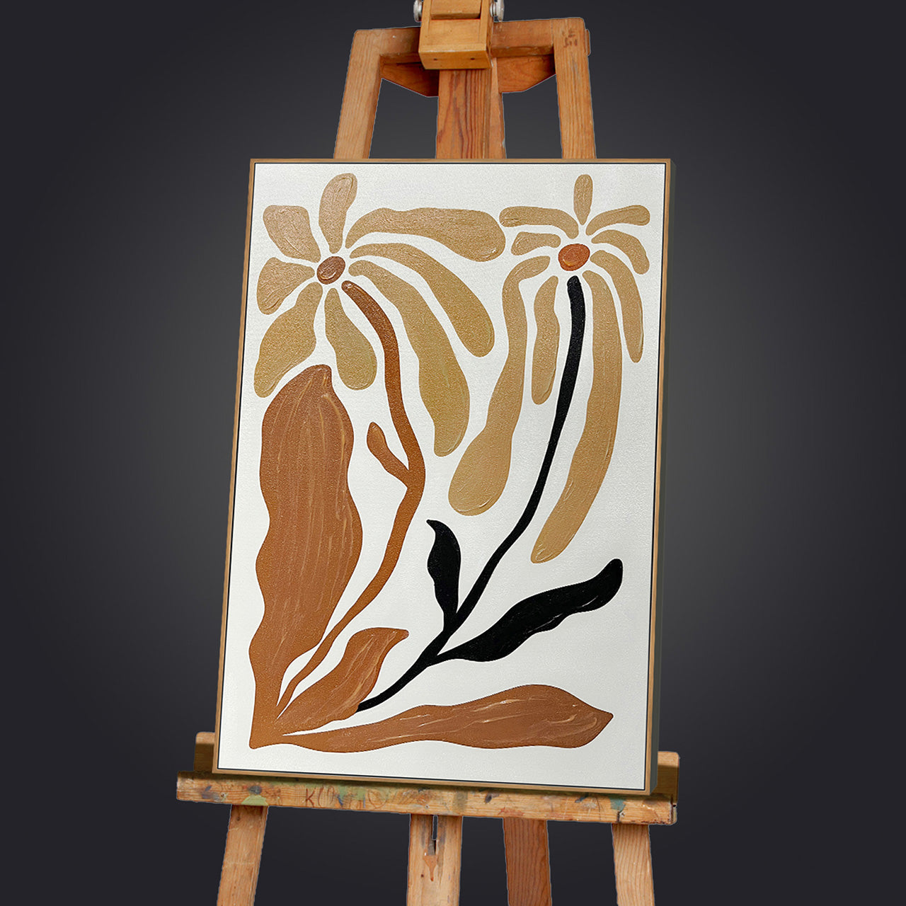 painting Boho Flowers