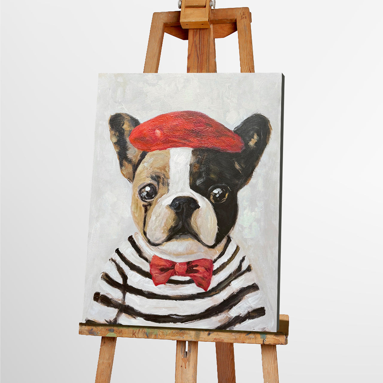 Gemälde French Bully