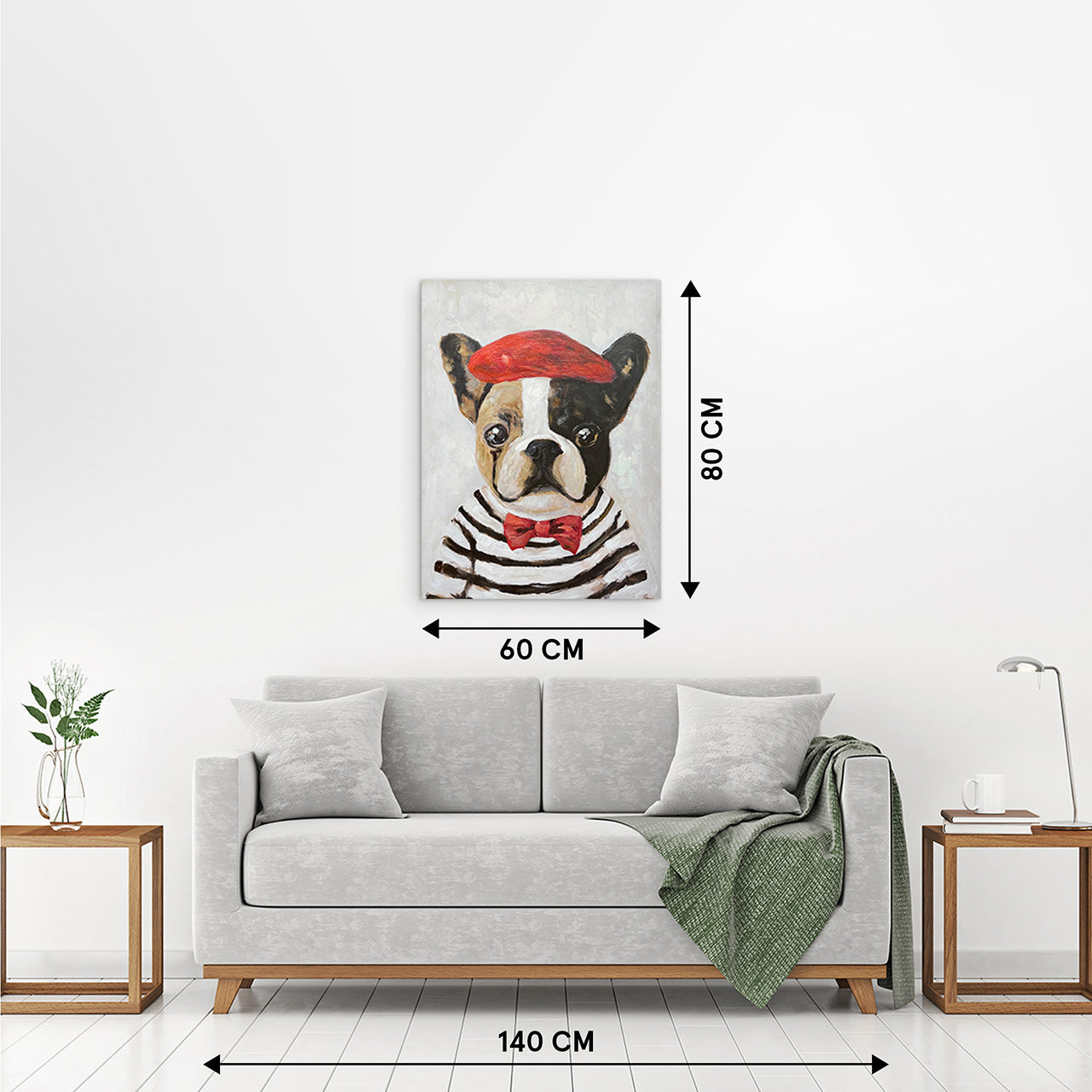 Gemälde French Bully