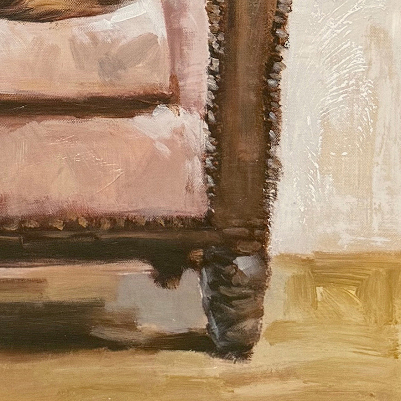 Gemälde Sofa Cattle