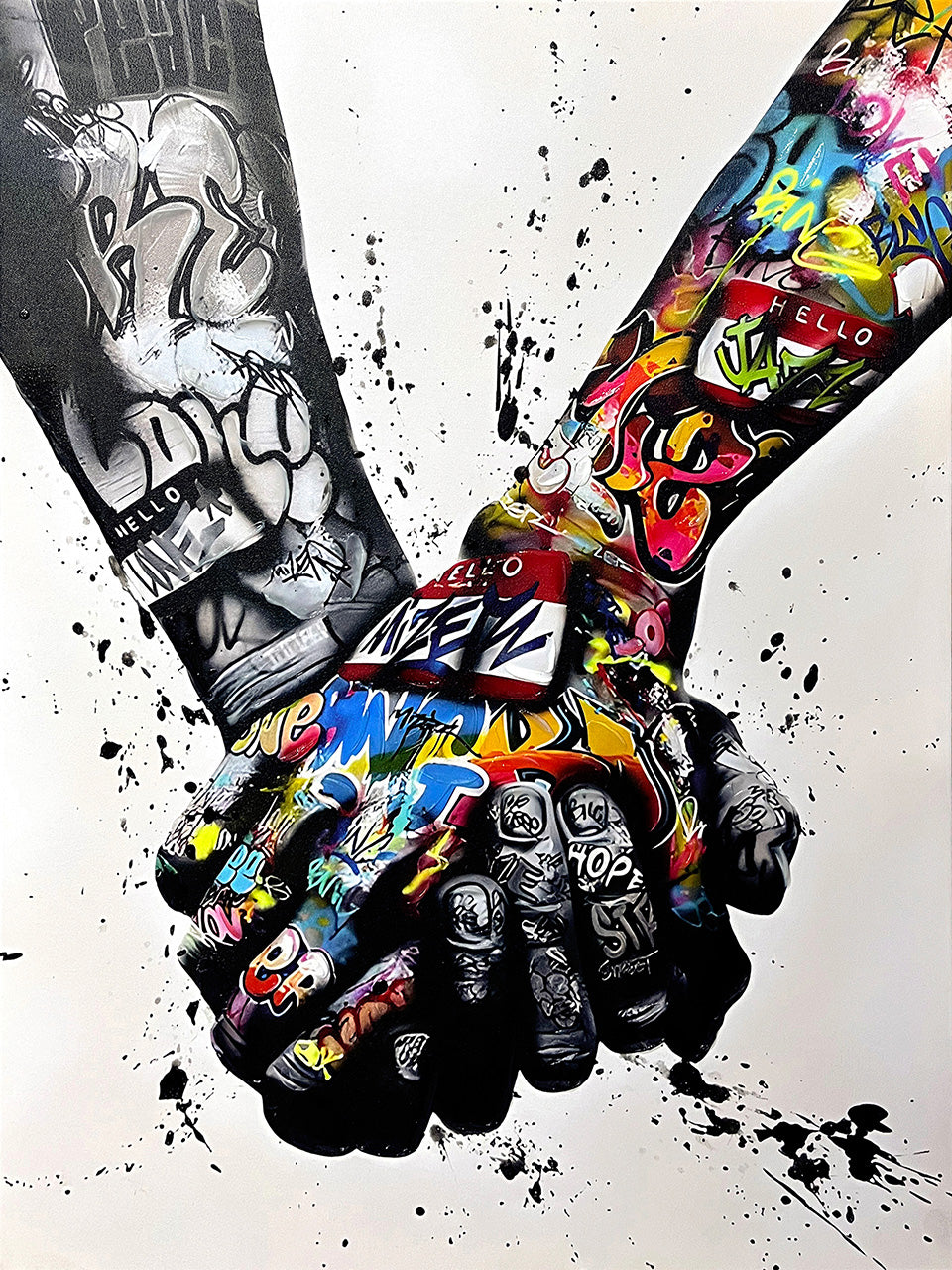 Gemälde Strong Friendship