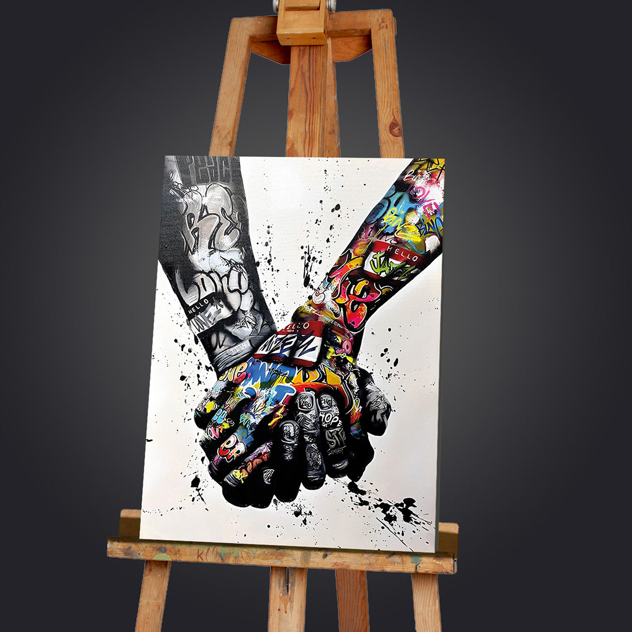 Peinture Amitié Forte