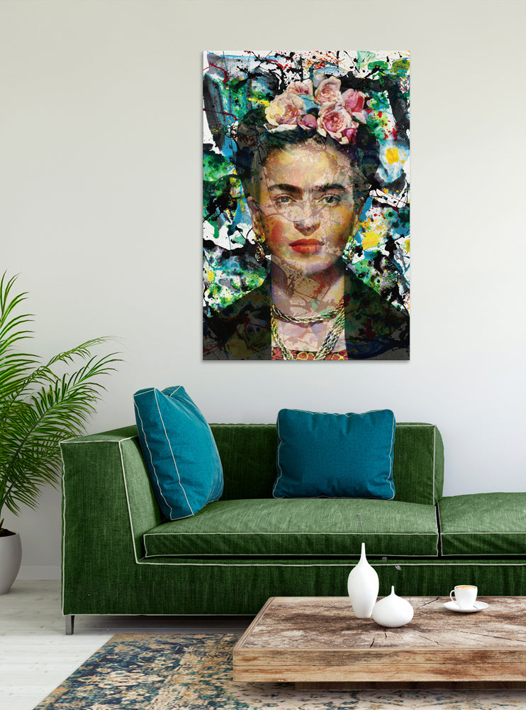 tableau en verre Beauté mexicaine