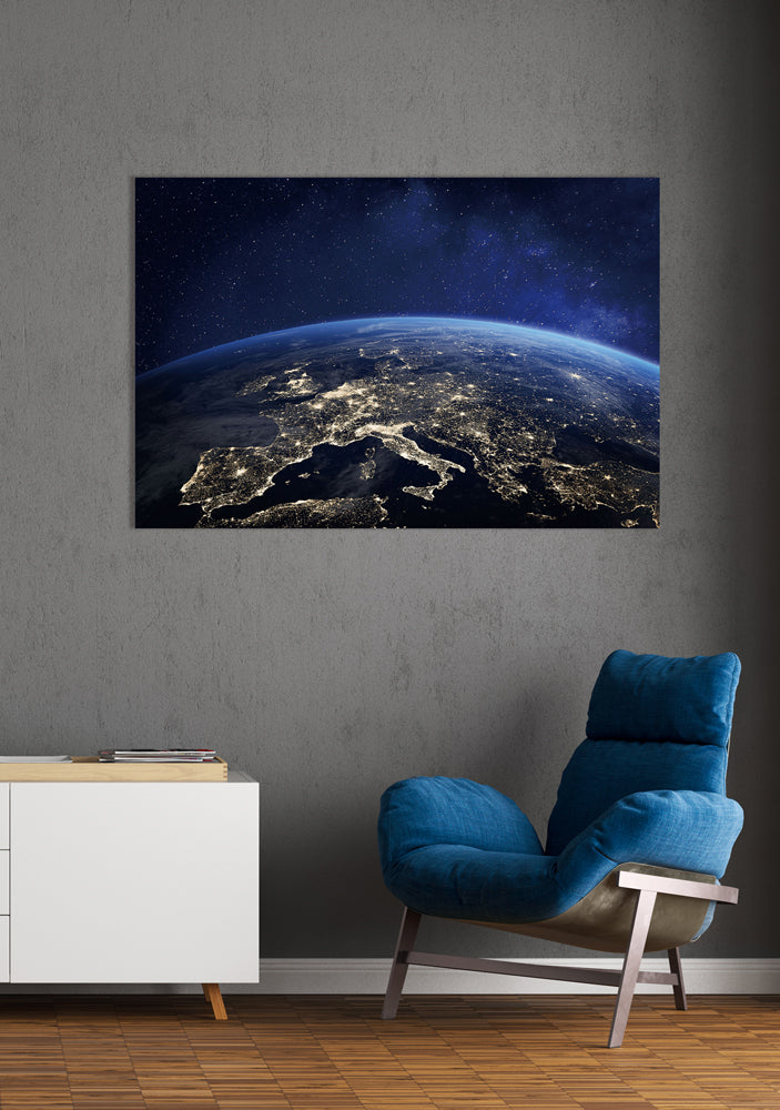 Image sur verre La Terre vue de l'espace