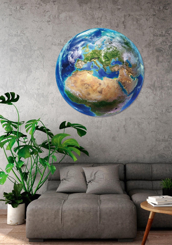 tableau sur verre Le Monde