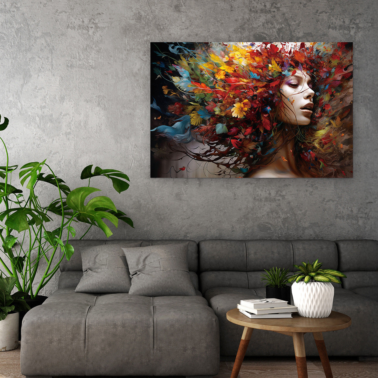 tableau en verre Rêve de fleurs